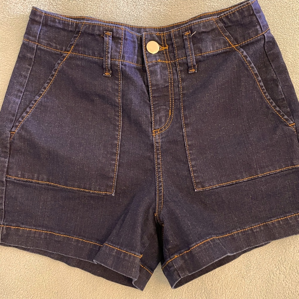 Loft High-Waisted Dress Shorts